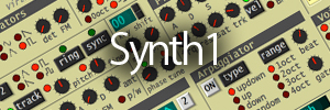 無料シンセサイザーソフト&フリー音源【Synth1】